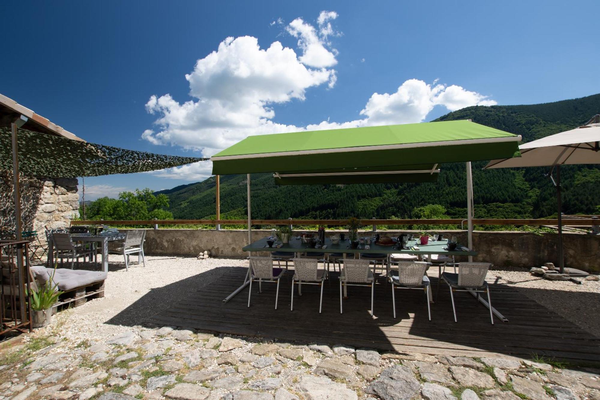 Les Chambres De La Ferme De Chalas Valgorge Exteriör bild